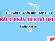 Phân tích dữ liệu, phát hiện và giải quyết vấn đề qua phân tích dữ liệu thống kê? Toán 8 Chân trời tập 1 Bài 3 C4